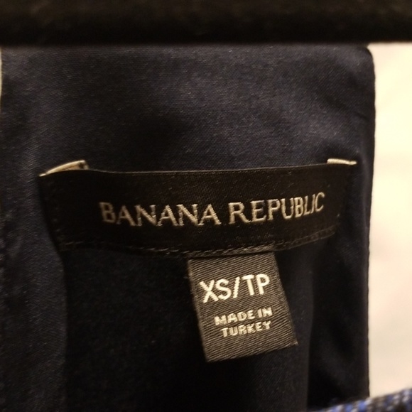 NWOT Banana Republic Plaid Top XS - Picture 7 of 7